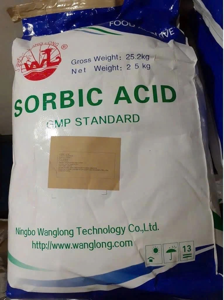 SORBIC ACID- CHẤT BẢO QUẢN THỰC PHẨM